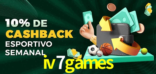 10% de bônus de cashback na iv7games